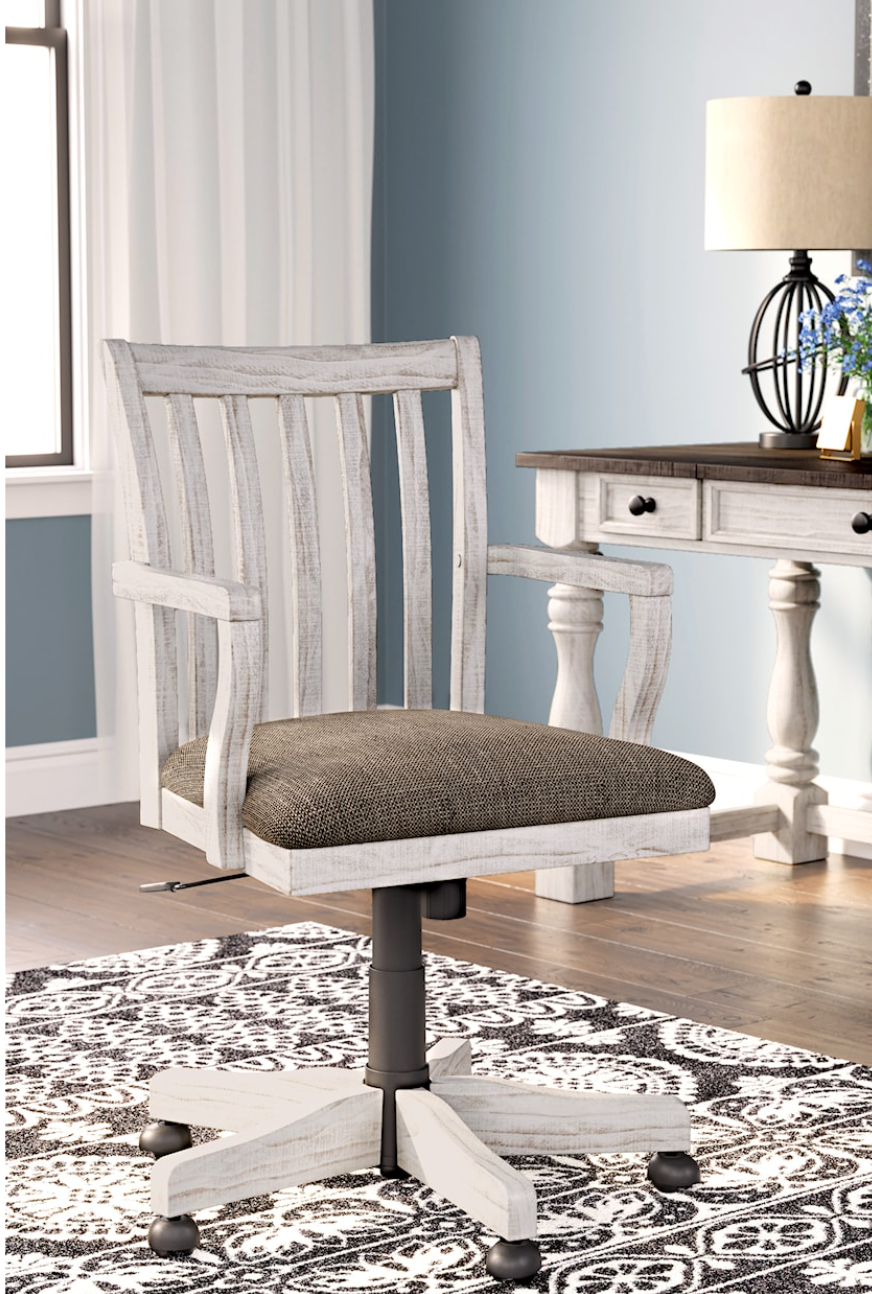 Farmhouse desk clearance chair
