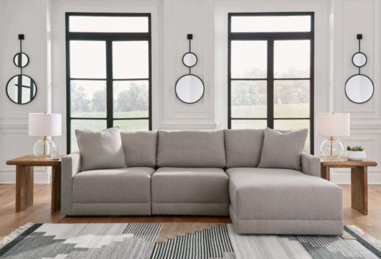 WEEKLY or MONTHLY. Katanny 3 PC Chofa Sectional