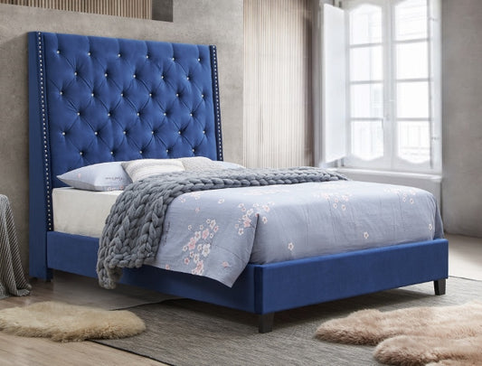 Candace QUEEN Royal Blue Bed