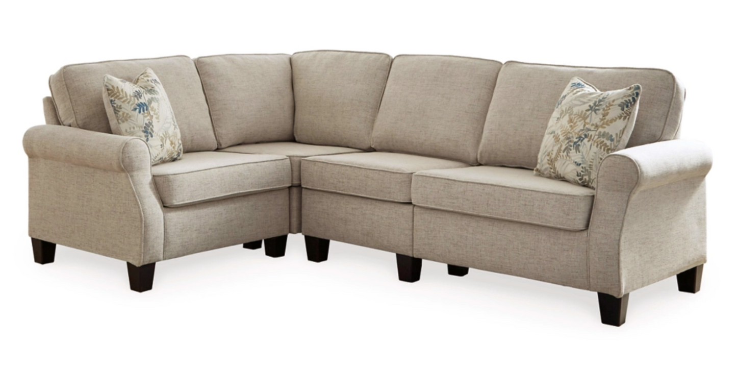 WEEKLY or MONTHLY. Alishoo Sesame Couch and Loveseat