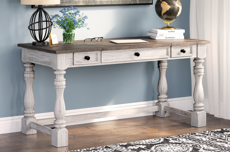 WEEKLY or MONTHLY. Lance Farmhouse Lift-Top Desk
