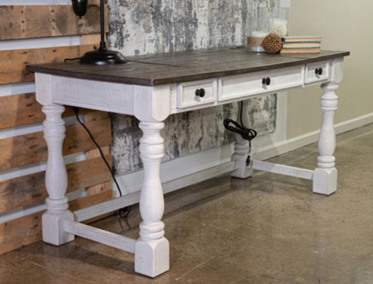 WEEKLY or MONTHLY. Lance Farmhouse Lift-Top Desk