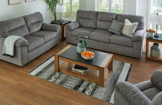 WEEKLY or MONTHLY. Bendora Mineral Couch and Loveseat