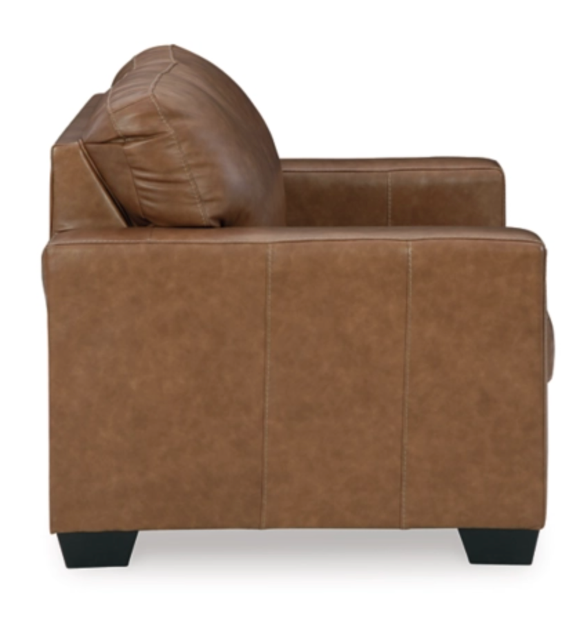 WEEEKLY or MONTHLY. Bolzenna Caramel Couch and Loveseat