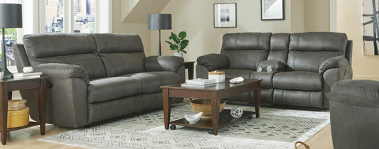 WEEKLY or MONTHLY. Atlas Charcoal Couch Set