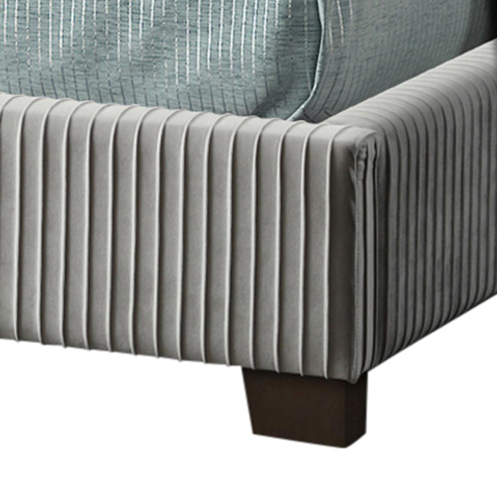 WEEKLY or MONTHLY. Lucas Pleated Queen Uph Bed