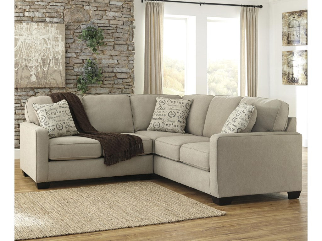 WEEKLY or MONTHLY. Alenya Charcoal Sofa and Loveseat