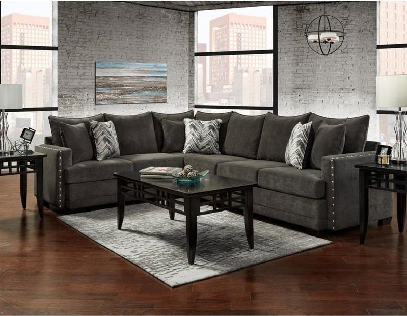 WEEKLY or MONTHLY. Bavado Charcoal Couch Set