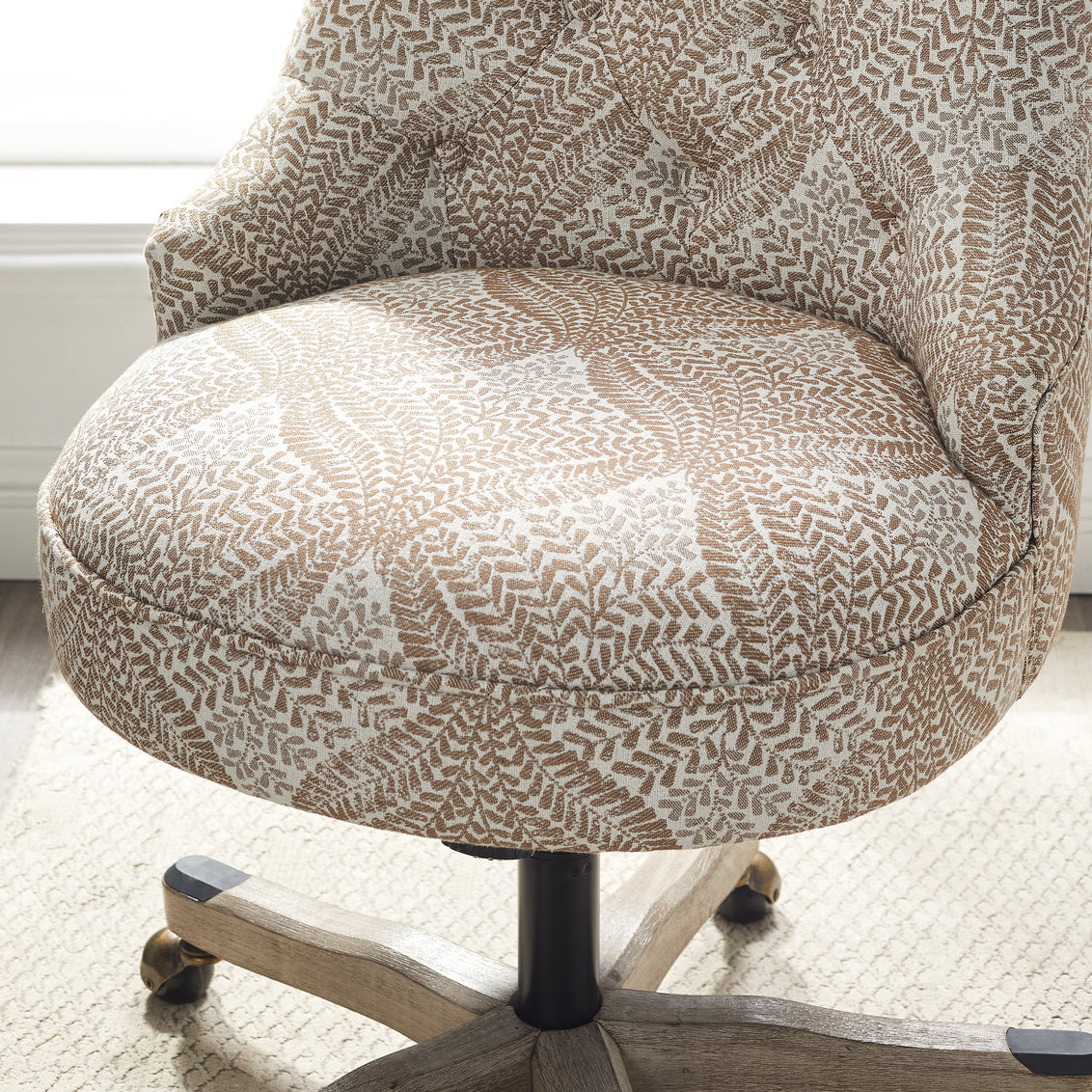 WEEKLY or MONTHLY. Sinclair Office Chair in Fern