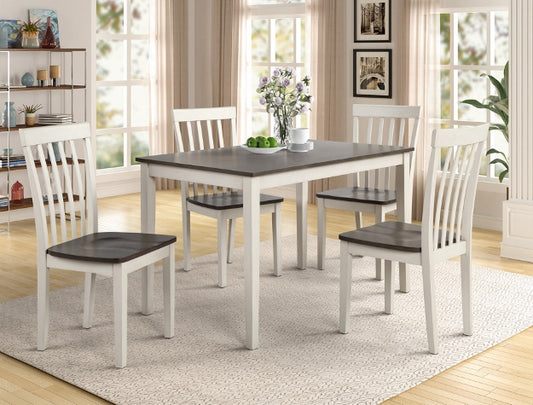 WEEKLY or MONTHLY. Broddy Farmhouse Dining Table & 4 Chairs