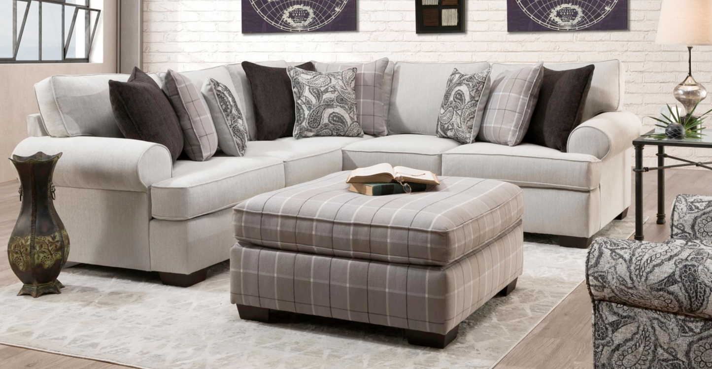 WEEKLY or MONTHLY. Captain Cooper Sectional