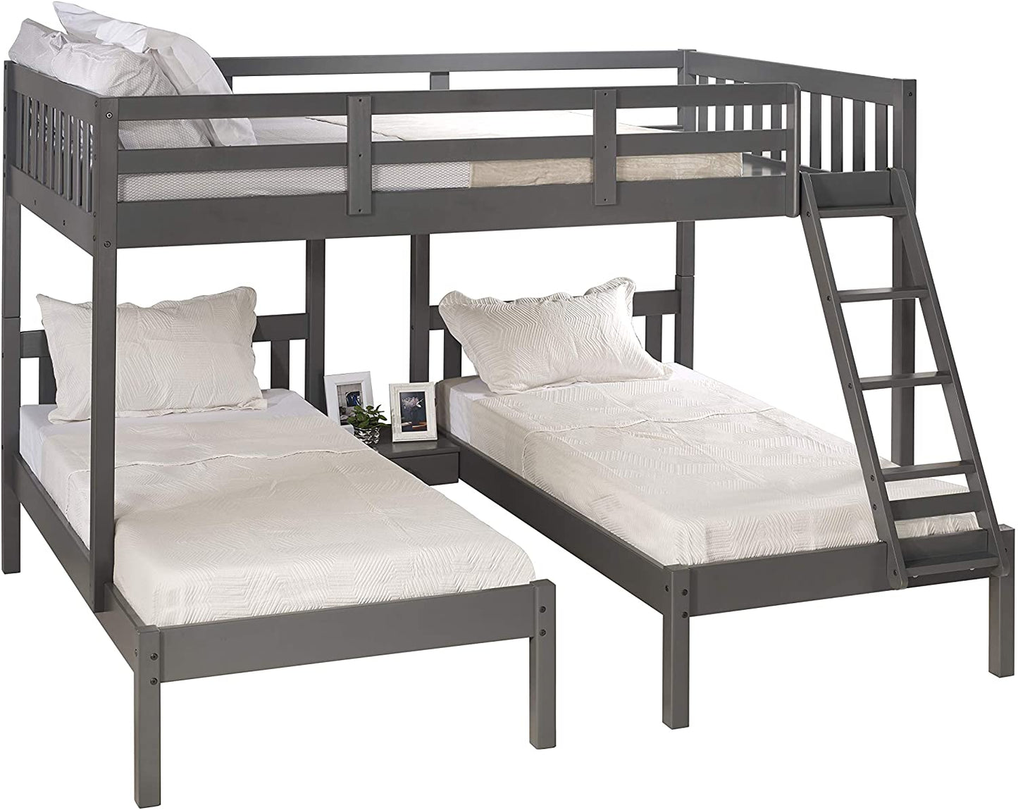 WEEKLY or MONTHLY. Dark Cappuccino 6-Stacker Smart Strong Bunk Bed