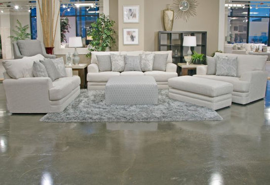 WEEKLY or MONTHLY. Zellar Cream Couch and Loveseat