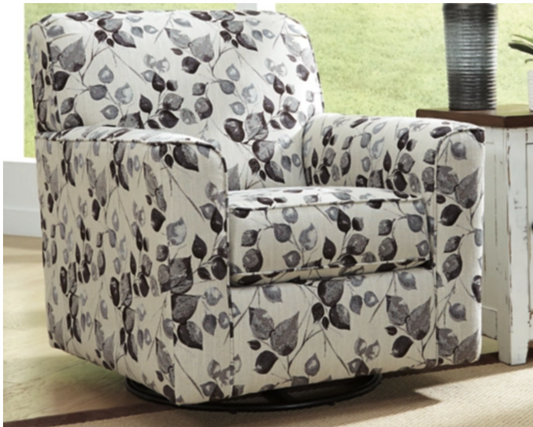 WEEKLY or MONTHLY. Driffy Abney Swivel Accent Chair