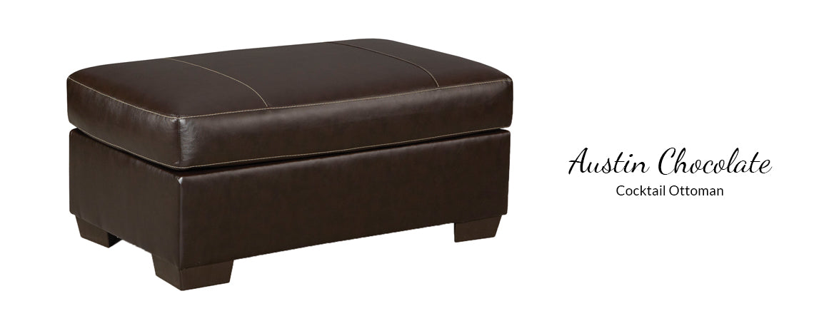WEEKLY or MONTHLY. Austin Chocolate Couch Set