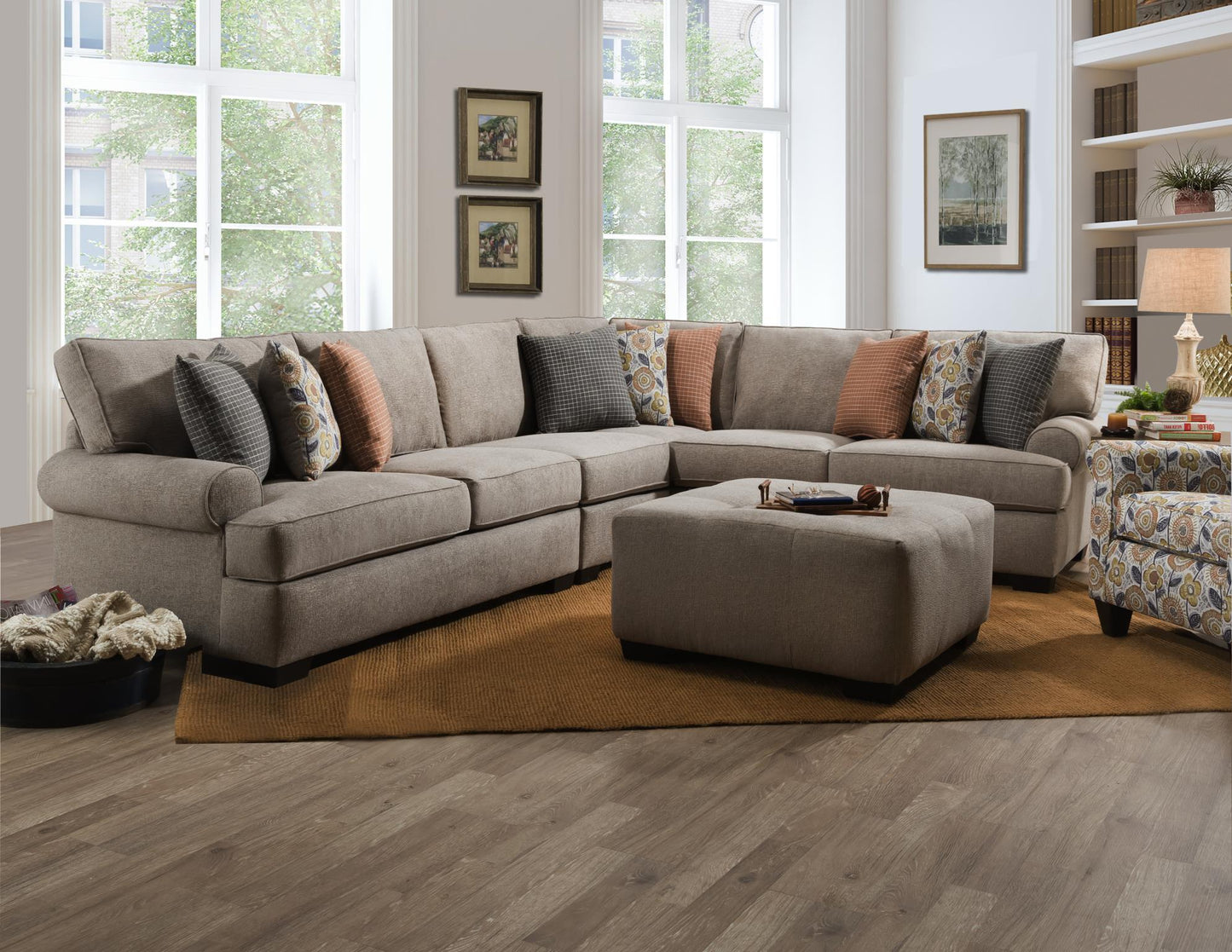 WEEKLY or MONTHLY. Marlon Dove Sectional