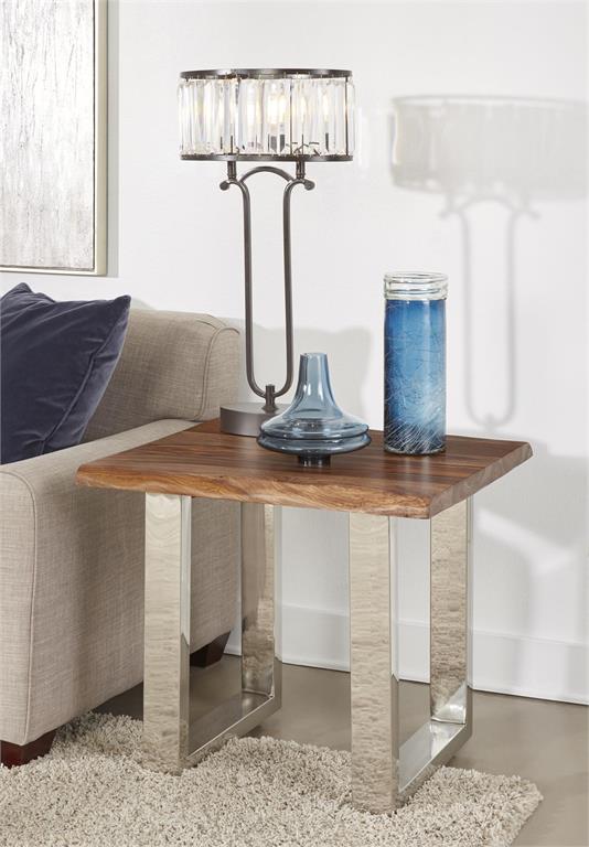 WEEKLY or MONTHLY. Addison Brown Sheesham End or Side Table