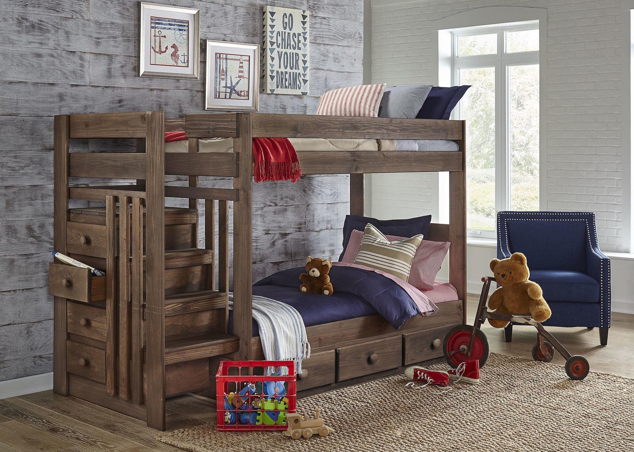 Driftwood sales bunk bed