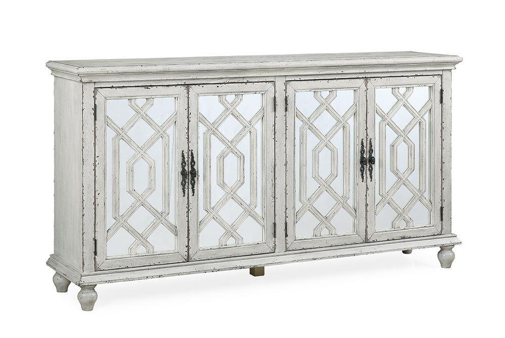 WEEKLY or MONTHLY. Madina Cream Media Console