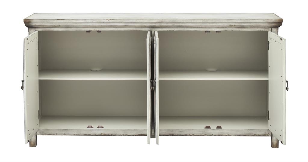 WEEKLY or MONTHLY. Gracy Grey Cute Flower Media Console