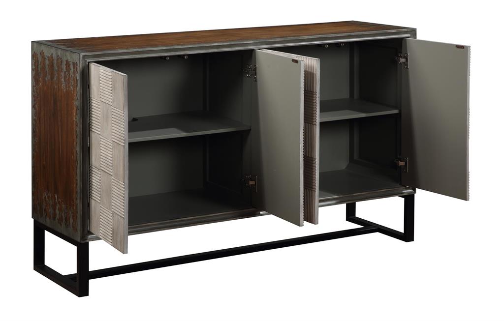 WEEKLY or MONTHLY. Square Cooper Media Console