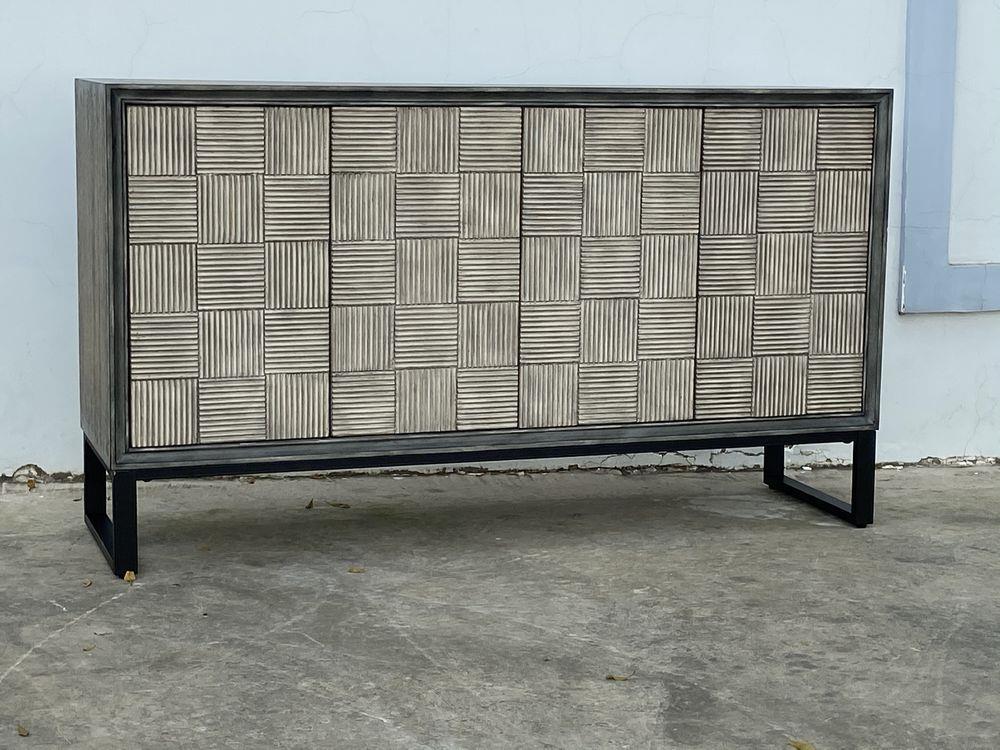 WEEKLY or MONTHLY. Square Cooper Media Console