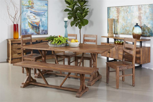 WEEKLY or MONTHLY. Brownstone Reserve Dining Table