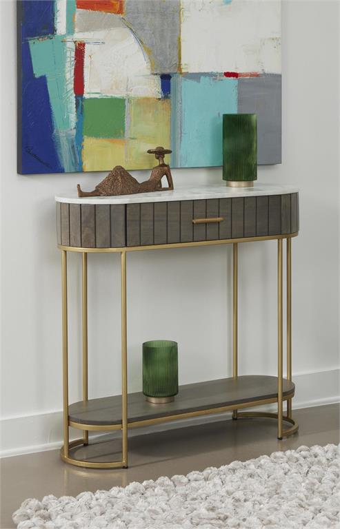 WEEKLY or MONTHLY. Nolan Marble Nesting End Table