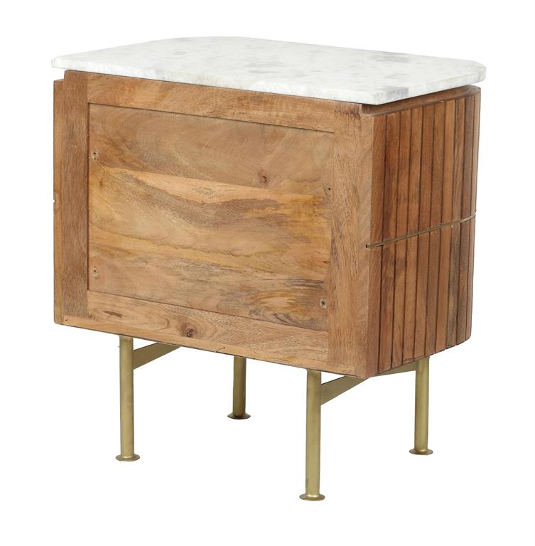 WEEKLY or MONTHLY. Rian Marble End Table