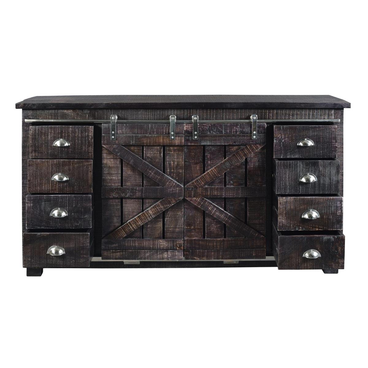 WEEKLY or MONTHLY. Alondra Farmhouse  8-Drawer Media Console