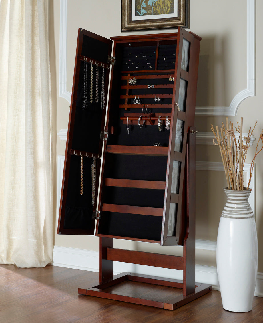 Cheval jewelry store armoire