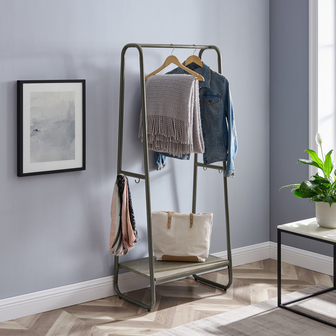 Kmart black clothes outlet rack