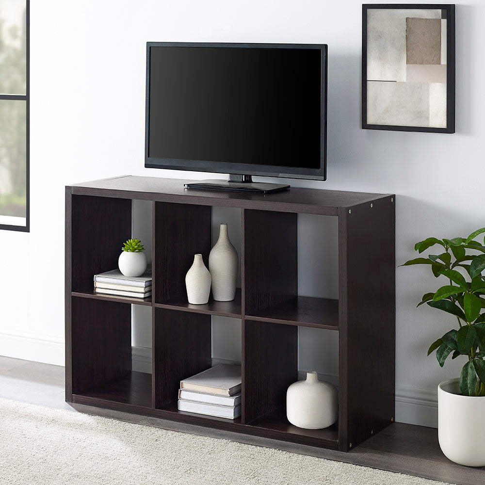 Cube shelf store tv stand