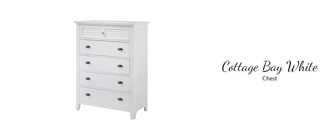 WEEKLY or MONTHLY. Cottage Bay White Bedroom Set