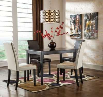 WEEKLY or MONTHLY. Kinmonte Dining Table & 4 Chairs