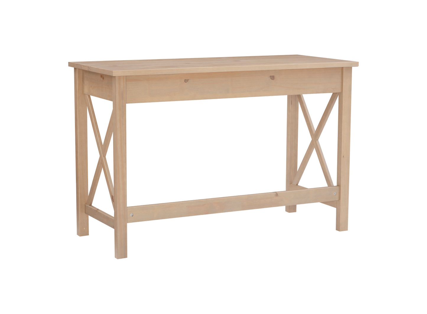 Natural Dover Lover Laptop Desk with One Drawer