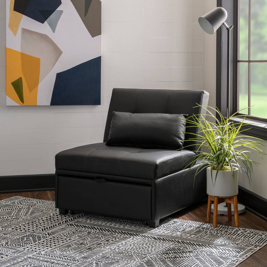 WEEKLY or MONTHLY. Dozer Grey Armless Chair Lounger Community