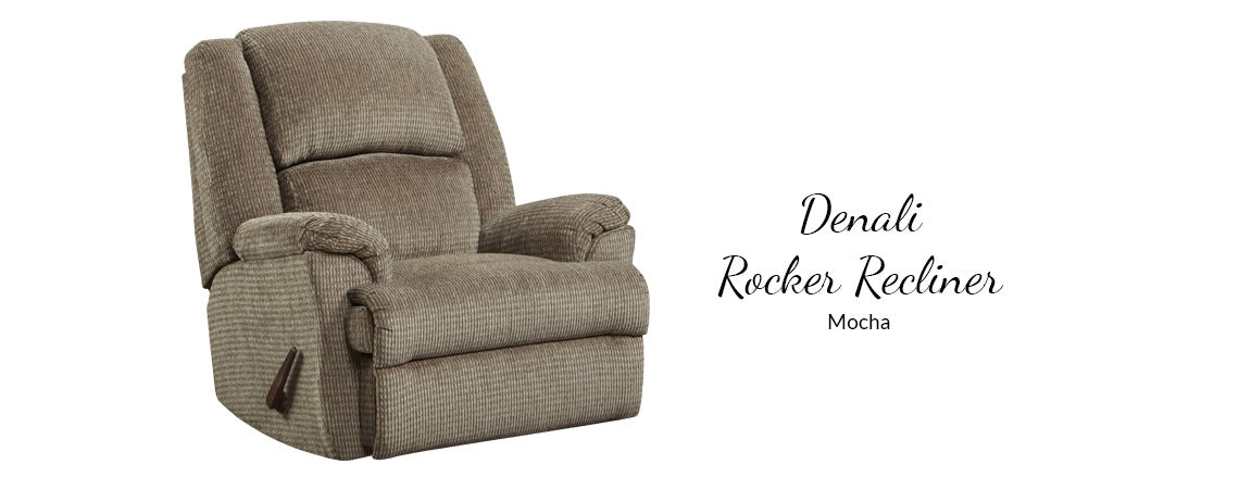 WEEKLY or MONTHLY. Delani Mineral Rocker Recliner