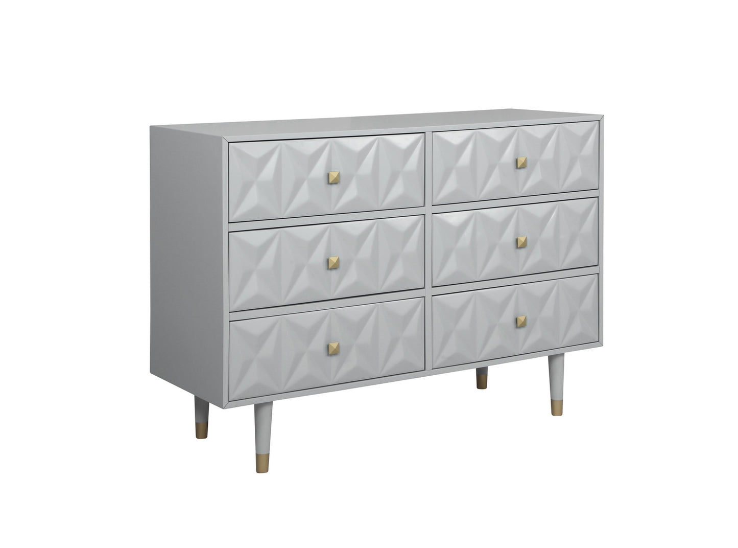 WEEKLY or MONTHLY. Geo Grey Tallboy Chest