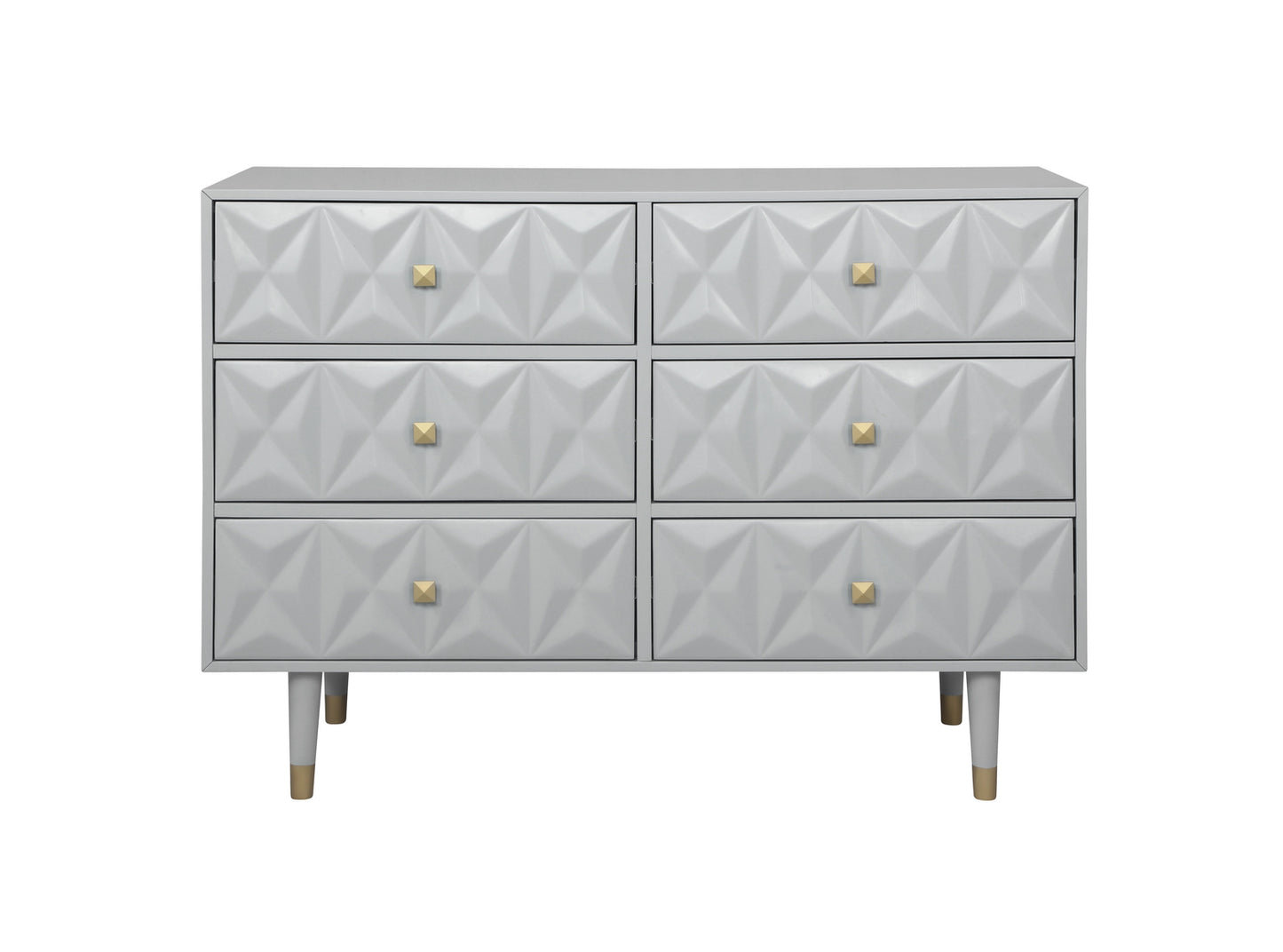 WEEKLY or MONTHLY. Geo Grey Tallboy Chest