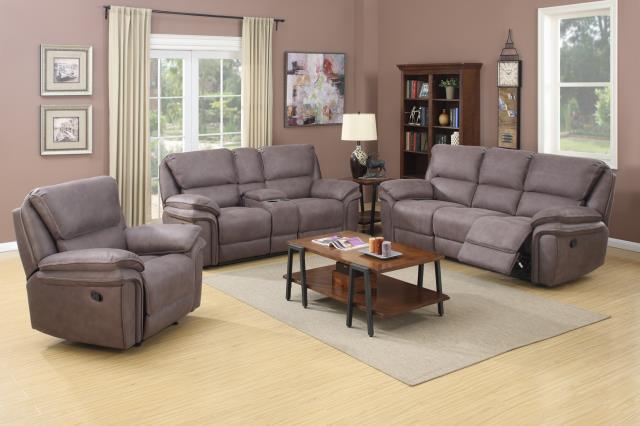 WEEKLY or MONTHLY. Aiden MANUAL or POWER Couch Set