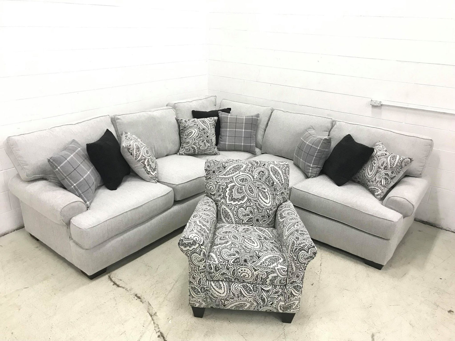 WEEKLY or MONTHLY. Stunning Griffith Couch and Loveseat