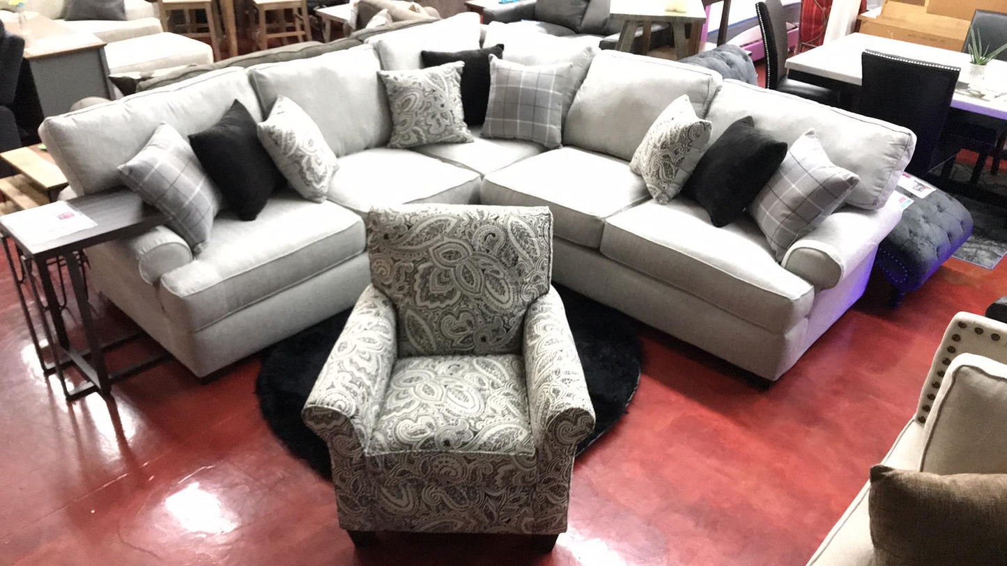 WEEKLY or MONTHLY. Stunning Griffith Sectional