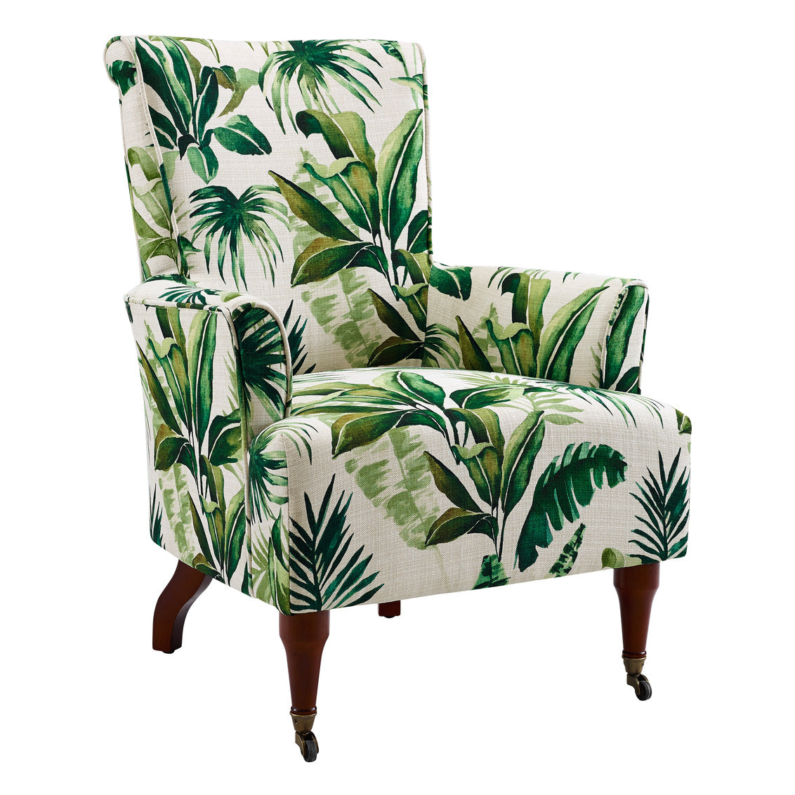 June Tropical High Back Arm Chair