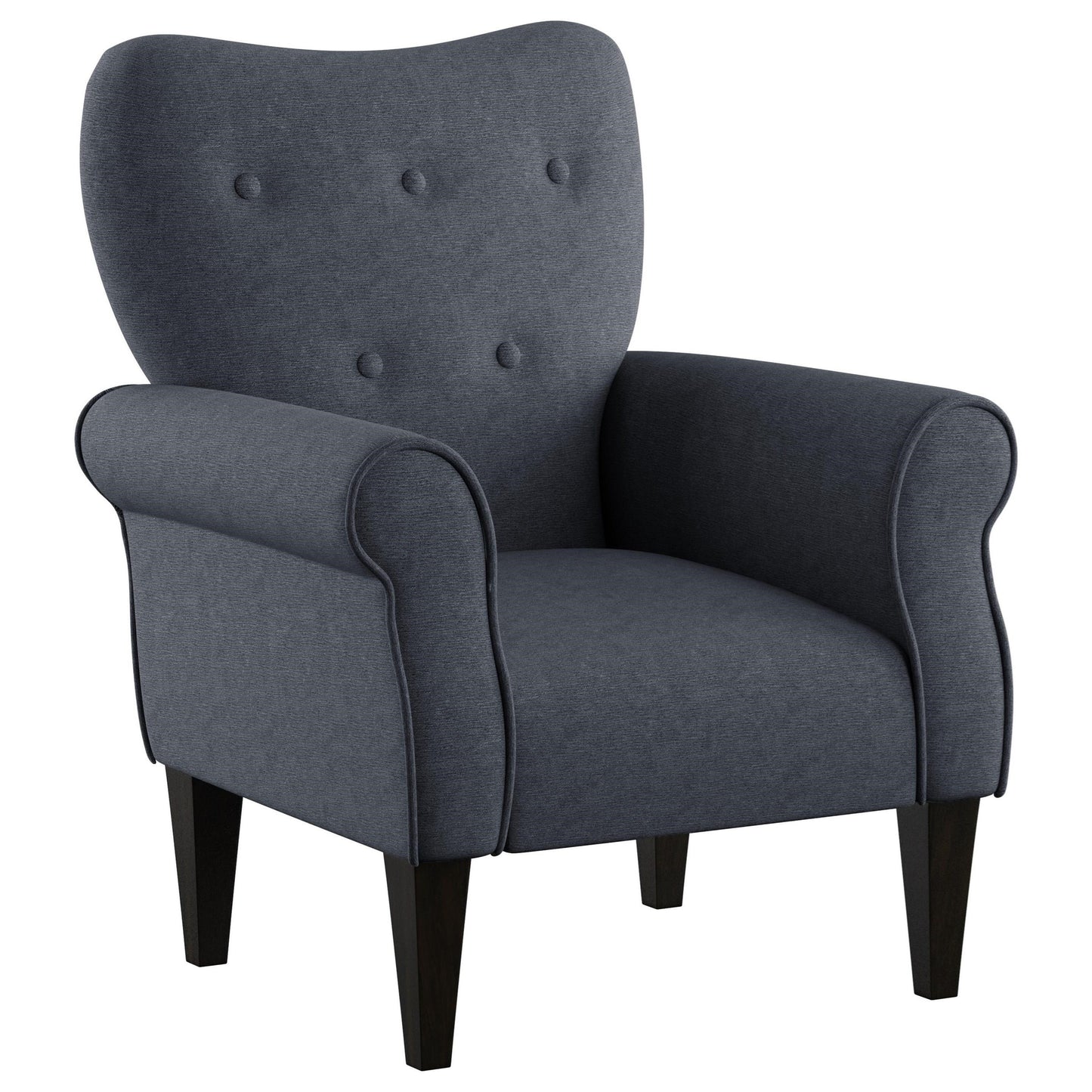 Lydia Blue Multi Accent Chair