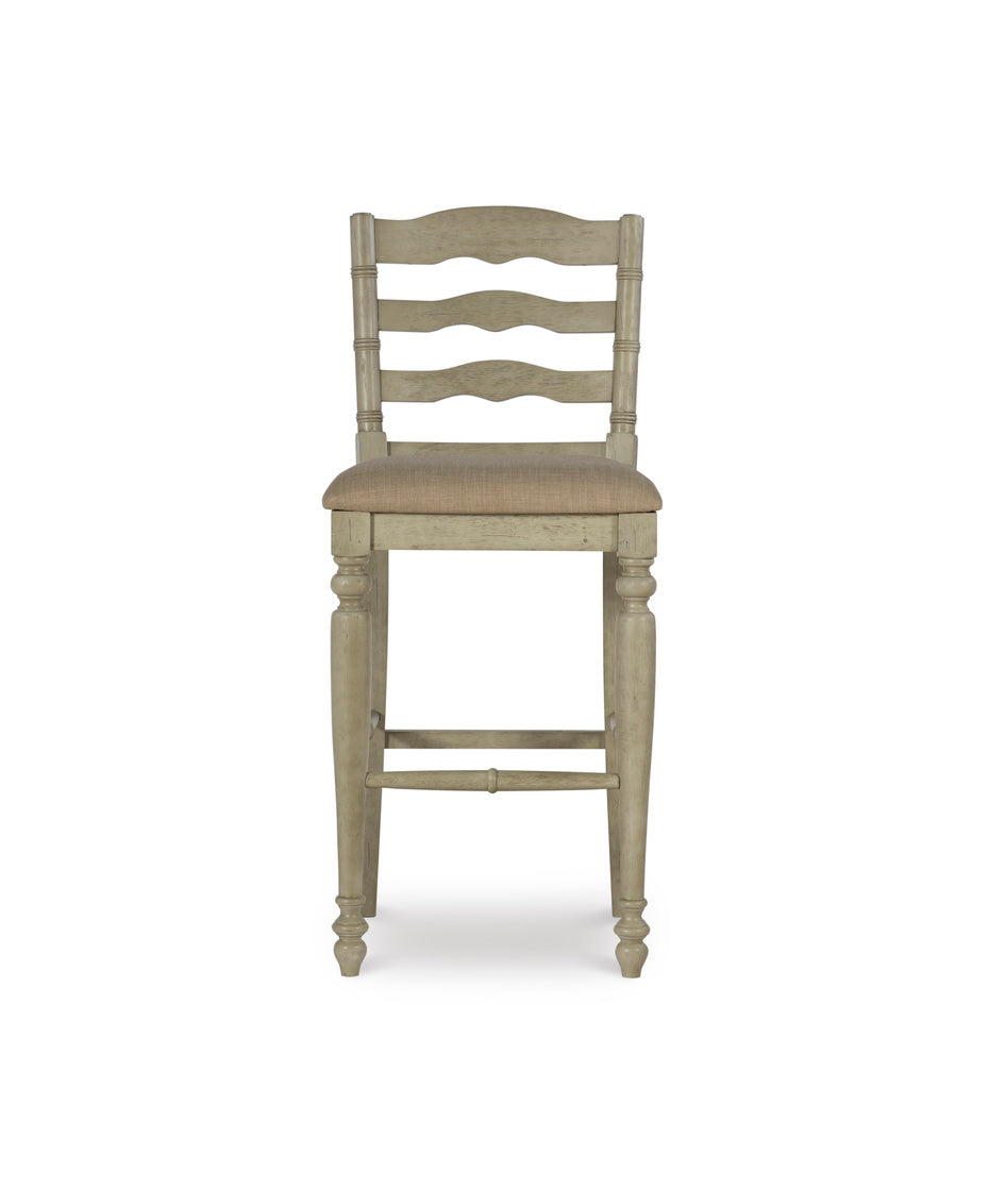 Marino Whitewash Bar Chair (EACH)