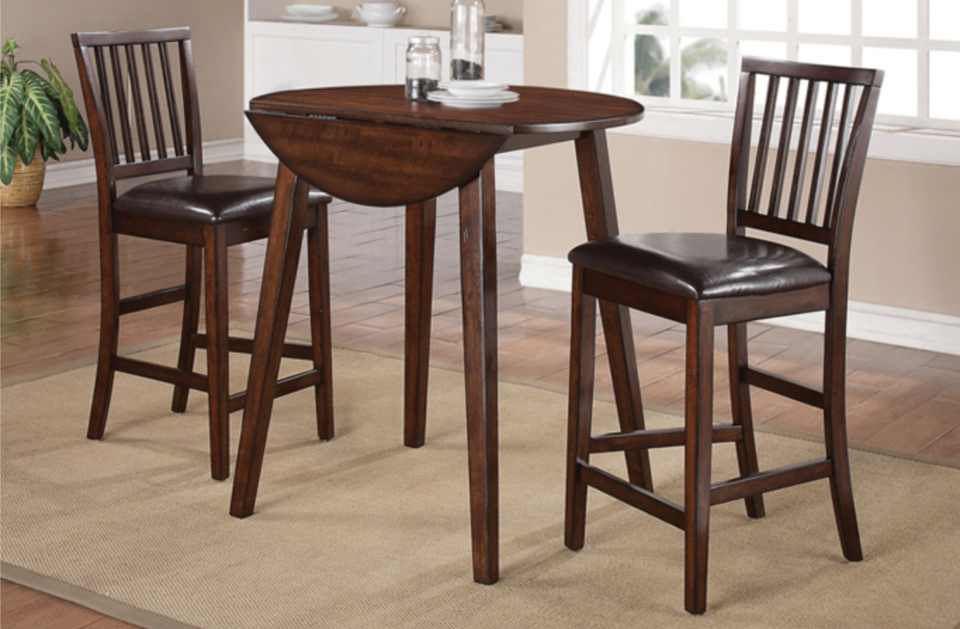 Bar height drop leaf discount table