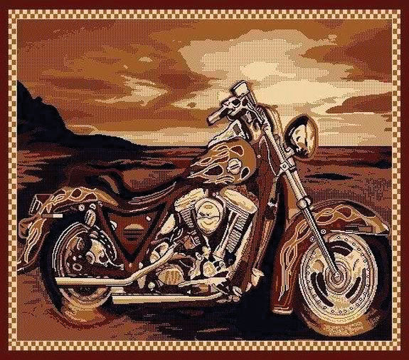 Motorcycle Rug
