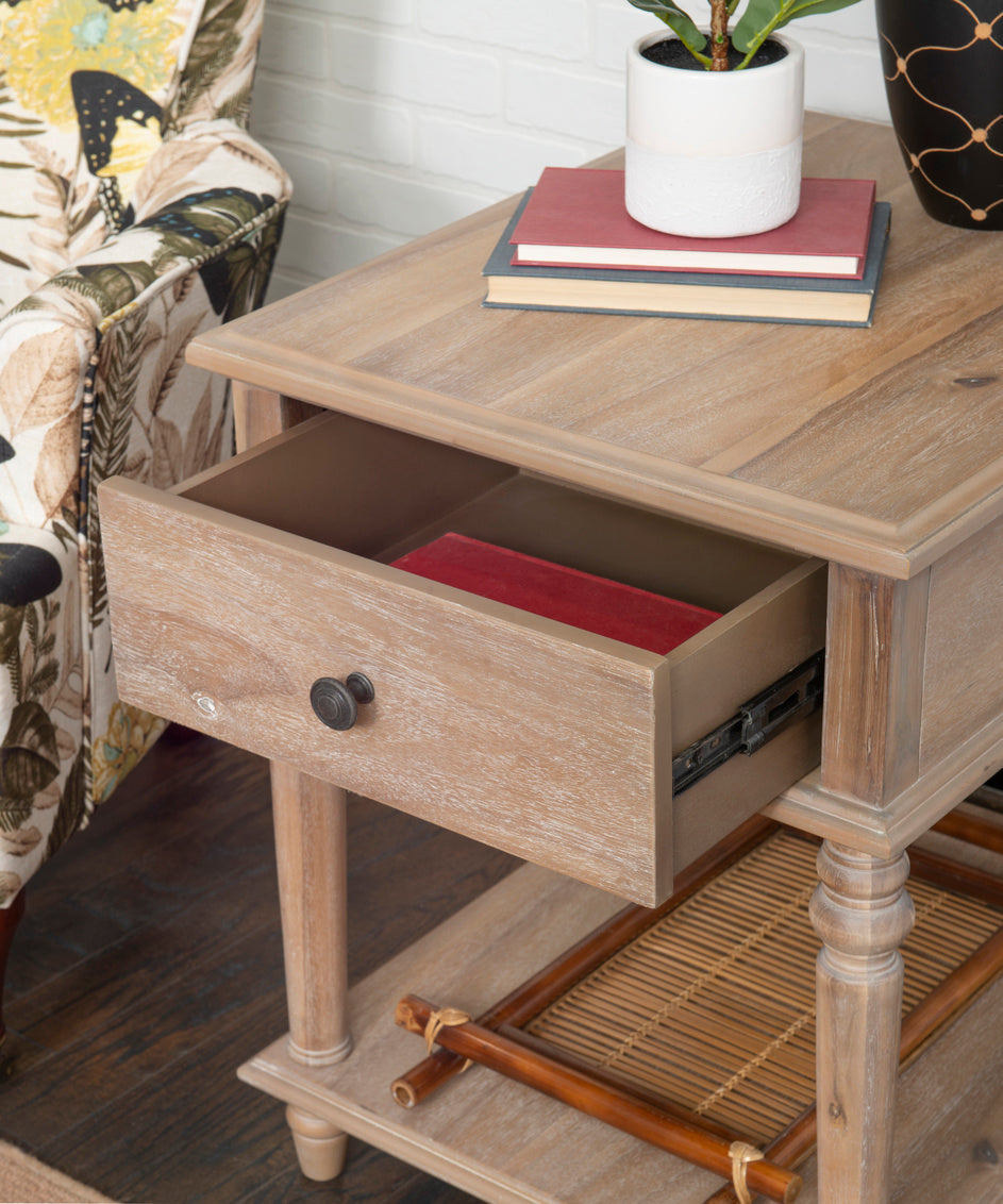 Natural Pike Side Table