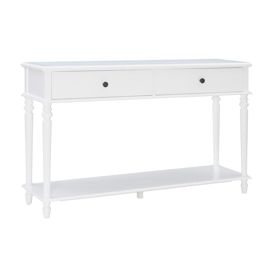 WEEKLY or MONTHLY. Pike Clean White Sofa Console Table